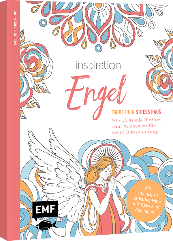 Inspiration Engel – 50 spirituelle Motive zum Ausmalen für mehr Entspannung