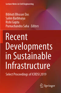 Recent Developments in Sustainable Infrastructure