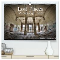 Lost Places, Vergessene Orte (hochwertiger Premium Wandkalender 2025 DIN A2 quer), Kunstdruck in Hochglanz