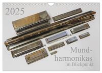 Mundharmonikas im Blickpunkt (Wandkalender 2025 DIN A4 quer), CALVENDO Monatskalender