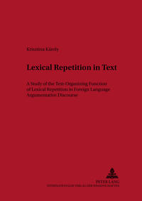 Lexical Repetition in Text