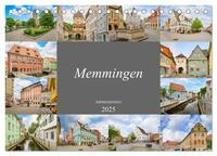 Memmingen Impressionen (Tischkalender 2025 DIN A5 quer), CALVENDO Monatskalender