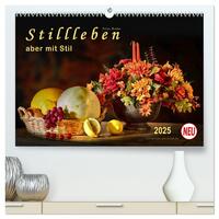 Stillleben - aber mit Stil (hochwertiger Premium Wandkalender 2025 DIN A2 quer), Kunstdruck in Hochglanz