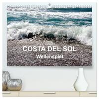 COSTA DEL SOL - Wellenspiel (hochwertiger Premium Wandkalender 2025 DIN A2 quer), Kunstdruck in Hochglanz