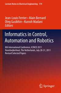 Informatics in Control, Automation and Robotics