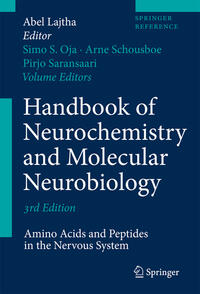 Handbook of Neurochemistry and Molecular Neurobiology