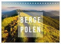 Berge. Polen (Tischkalender 2025 DIN A5 quer), CALVENDO Monatskalender