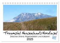 Traumziel Neuseelands Nordinsel 2025 (Tischkalender 2025 DIN A5 quer), CALVENDO Monatskalender