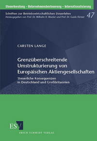 Grenzüberschreitende Umstrukturierung von Europäischen Aktiengesellschaften