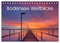 Bodensee Weitblicke (Tischkalender 2025 DIN A5 quer), CALVENDO Monatskalender