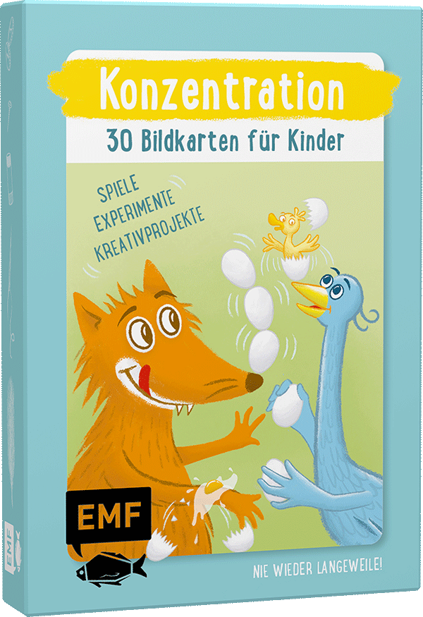 Konzentration – 30 Bildkarten für Kinder im Kindergarten- und Vorschulalter