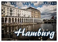 Hamburg (Tischkalender 2025 DIN A5 quer), CALVENDO Monatskalender