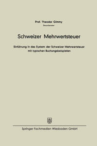 Schweizer Mehrwertsteuer