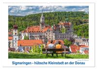 Sigmaringen - hübsche Kleinstadt an der Donau (Wandkalender 2025 DIN A2 quer), CALVENDO Monatskalender