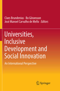 Universities, Inclusive Development and Social Innovation