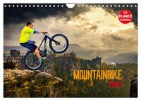 Mountainbike Trails (Wandkalender 2025 DIN A4 quer), CALVENDO Monatskalender