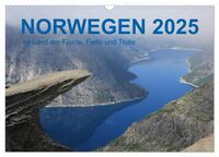 Norwegen 2025 - Im Land der Fjorde, Fjelle und Trolle (Wandkalender 2025 DIN A3 quer), CALVENDO Monatskalender