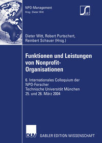 Funktionen und Leistungen von Nonprofit-Organisationen