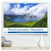 Wanderparadies Montafon (hochwertiger Premium Wandkalender 2025 DIN A2 quer), Kunstdruck in Hochglanz