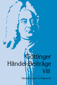 Göttinger Händel-Beiträge, Band 8