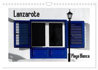 Lanzarote - Playa Blanca (Wandkalender 2025 DIN A4 quer), CALVENDO Monatskalender