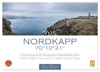 Nordkapp - Norwegens Küstenlandschaft (Wandkalender 2025 DIN A2 quer), CALVENDO Monatskalender