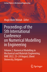 Proceedings of the 5th International Conference on Numerical Modelling in Engineering