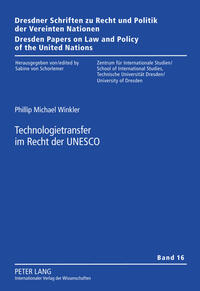 Technologietransfer im Recht der UNESCO