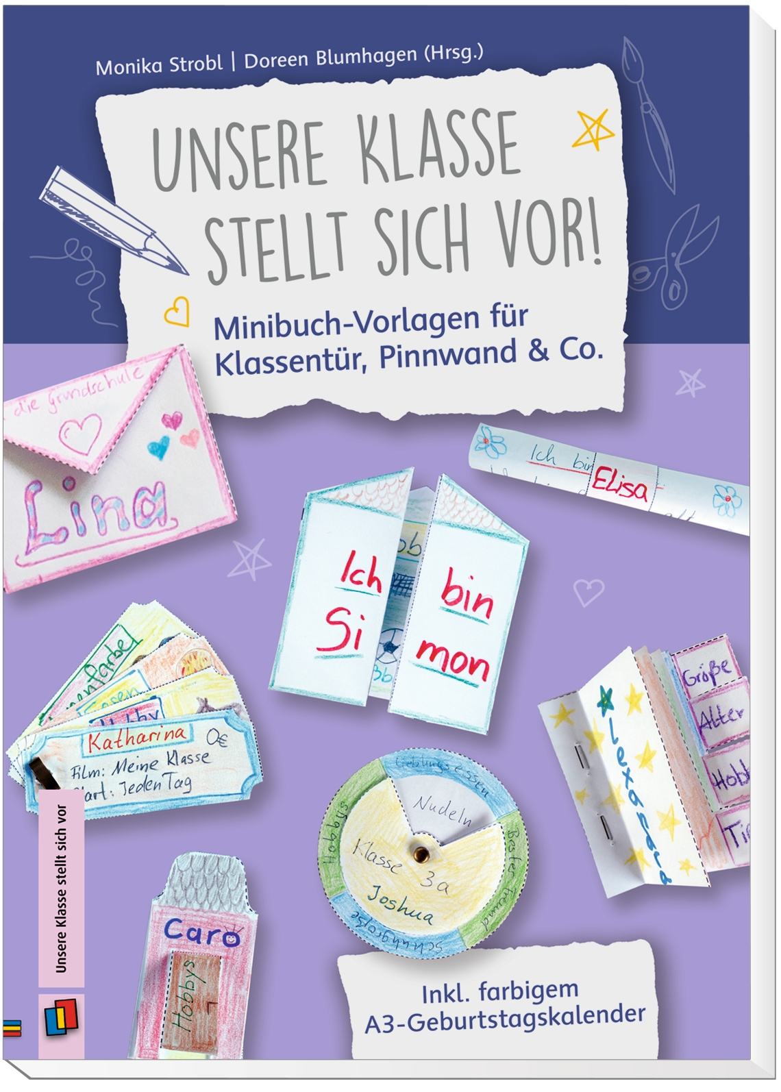 Unsere Klasse stellt sich vor! – Minibuch-Vorlagen für Klassentür, Pinnwand & Co.