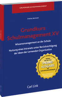 Grundkurs Schulmanagement XV, Wissensmanagement