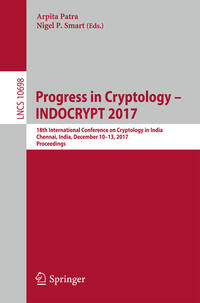 Progress in Cryptology – INDOCRYPT 2017