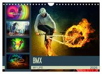 BMX My Life (Wandkalender 2025 DIN A4 quer), CALVENDO Monatskalender