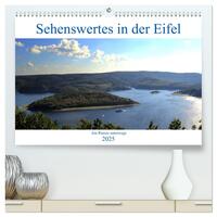 Sehenswertes in der Eifel - Am Rursee unterwegs (hochwertiger Premium Wandkalender 2025 DIN A2 quer), Kunstdruck in Hochglanz