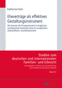 Eheverträge als effektives Gestaltungsinstrument