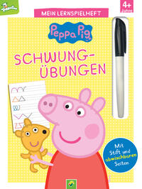 Mein Lernspielheft Peppa Pig Schwungübungen