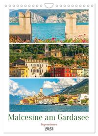 Malcesine am Gardasee - Impressionen (Wandkalender 2025 DIN A4 hoch), CALVENDO Monatskalender