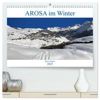 AROSA im Winter (hochwertiger Premium Wandkalender 2025 DIN A2 quer), Kunstdruck in Hochglanz