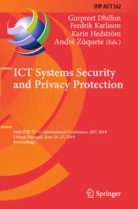 ICT Systems Security and Privacy Protection