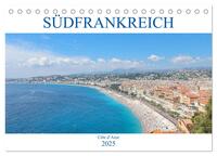 Südfrankreich - Côte d’Azur (Tischkalender 2025 DIN A5 quer), CALVENDO Monatskalender