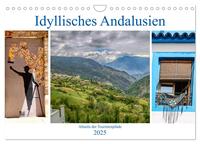 Idyllisches Andalusien (Wandkalender 2025 DIN A4 quer), CALVENDO Monatskalender