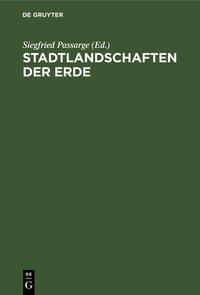 Stadtlandschaften der Erde