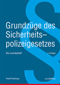 Grundzüge des Sicherheitspolizeigesetzes