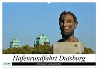 Hafenrundfahrt Duisburg (Wandkalender 2025 DIN A2 quer), CALVENDO Monatskalender