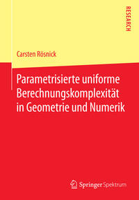 Parametrisierte uniforme Berechnungskomplexität in Geometrie und Numerik