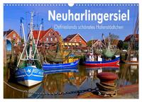 Neuharlingersiel - Ostfrieslands schönstes Hafenstädtchen (Wandkalender 2025 DIN A3 quer), CALVENDO Monatskalender