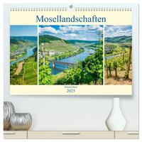 Mosellandschaften (hochwertiger Premium Wandkalender 2025 DIN A2 quer), Kunstdruck in Hochglanz