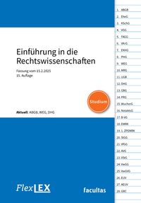 FlexLex Einführung in die Rechtswissenschaften ¦ Studium