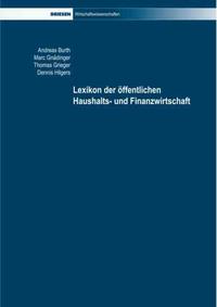 Lexikon der öffentlichen Haushalts- und Finanzwirtschaft