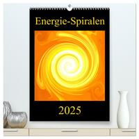 Energie-Spiralen 2025 (hochwertiger Premium Wandkalender 2025 DIN A2 hoch), Kunstdruck in Hochglanz