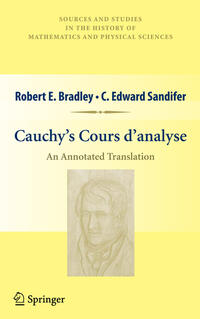 Cauchy’s Cours d’analyse